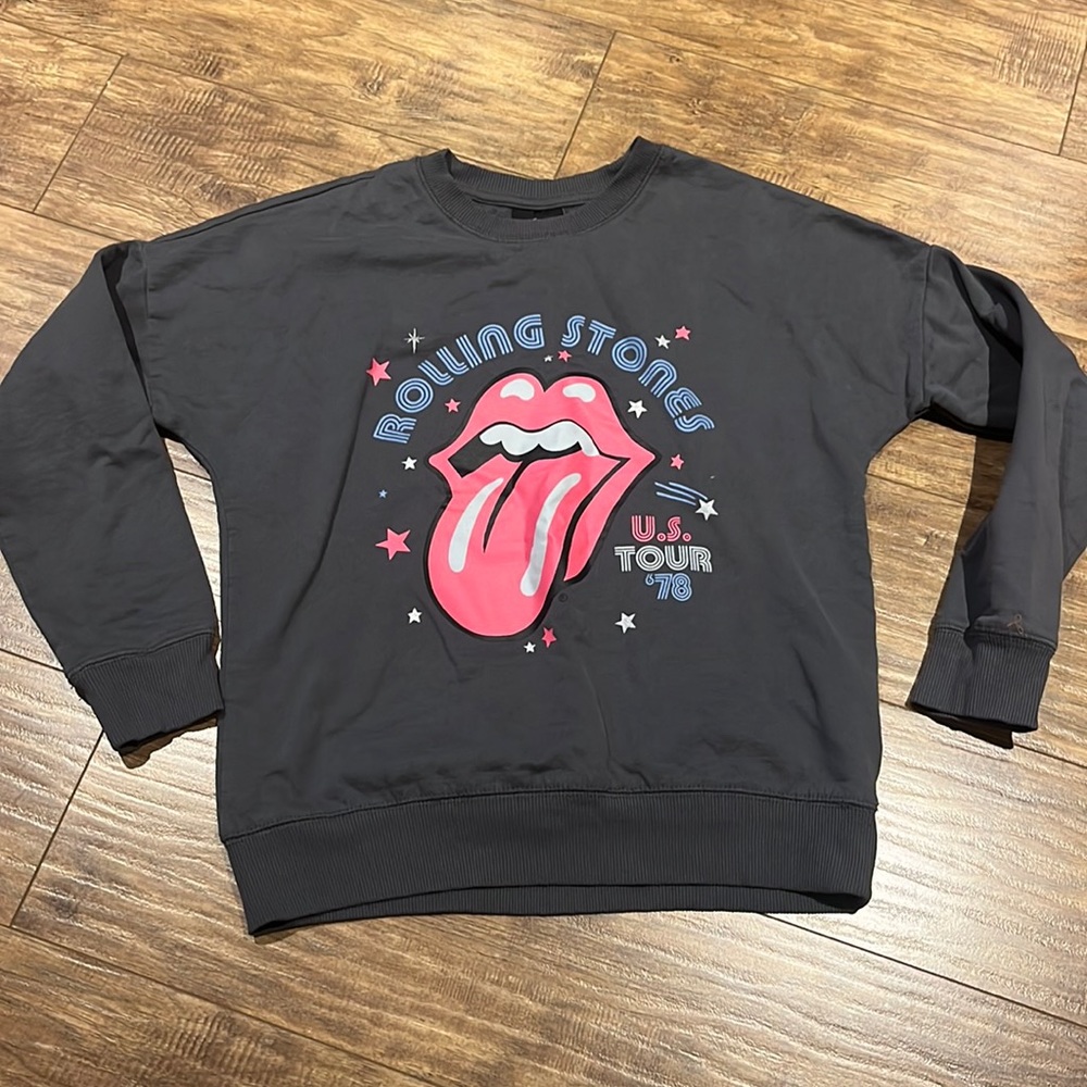 Rolling Stones crew neck kids sweater